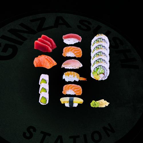 SET 9 - Maki, Nigiri & Sashimi - 20 mcx (1 pers.)