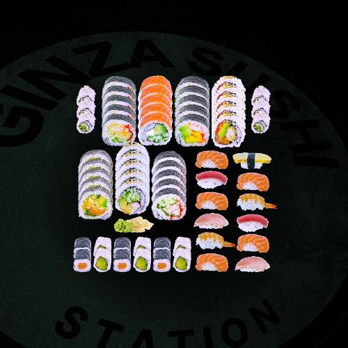 SET 19 - Maki & Nigiri - 65 morceaux (4 pers.)