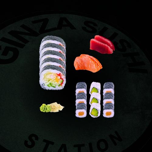 SET G - Maki & Sashimi - 18 mcx (1 pers.)