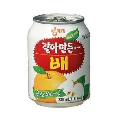 Jus de poire asiatique 갈아말둔 238ml