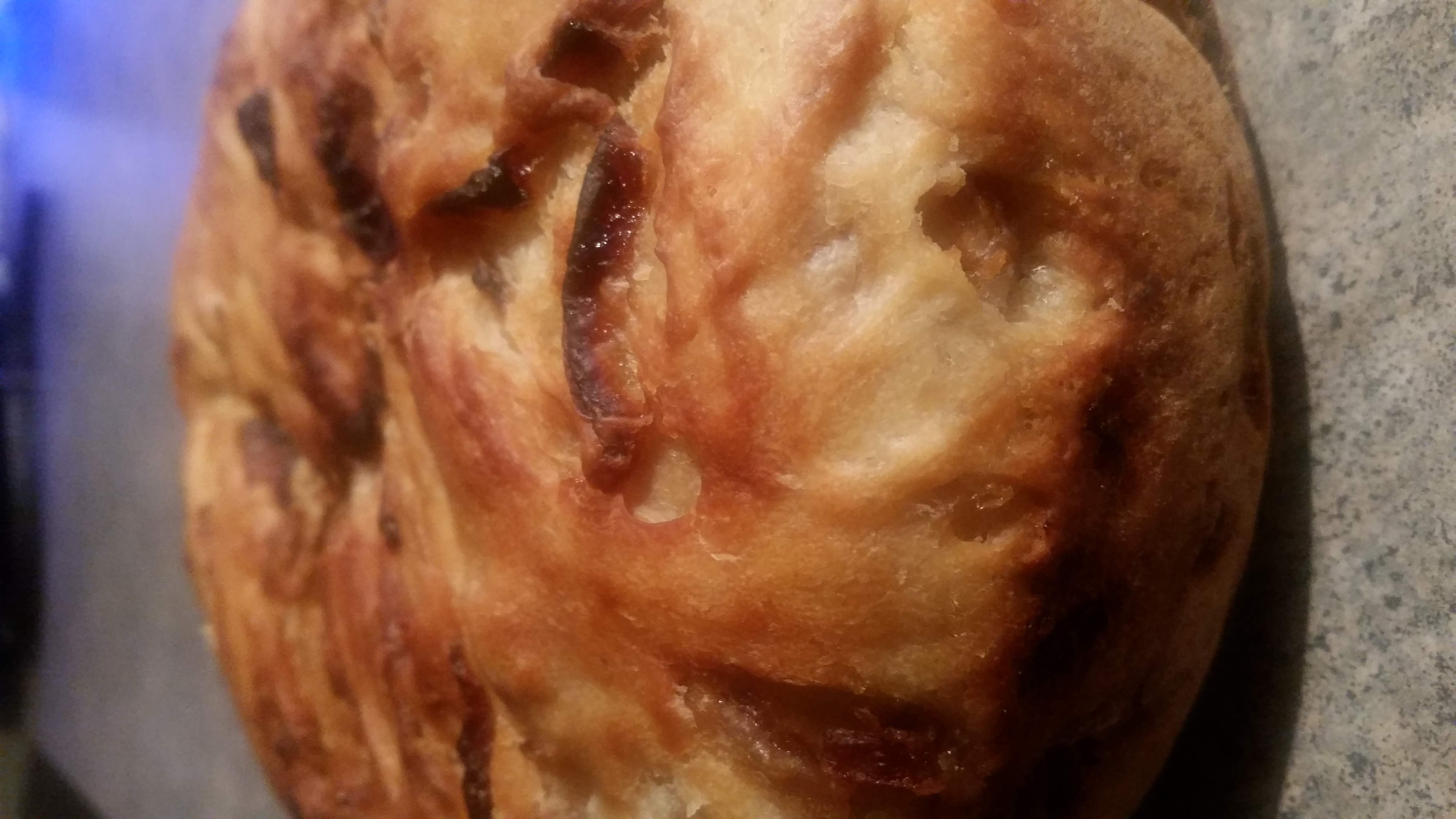 Miche à l'oignon 