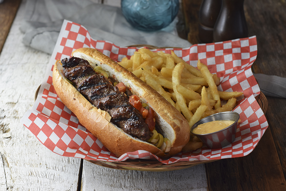 Trio sandwich marocain kefta