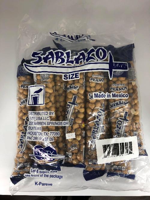 Samurai Coated Peanut Sablazo 5,99oz - 10 Bags