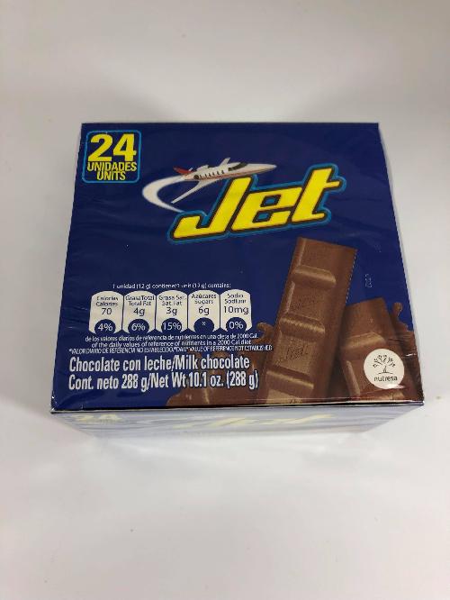 Jet Chocolate Con Leche 24 Units 288g