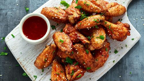 6 Ailes de Poulet / 6 Chicken Wings