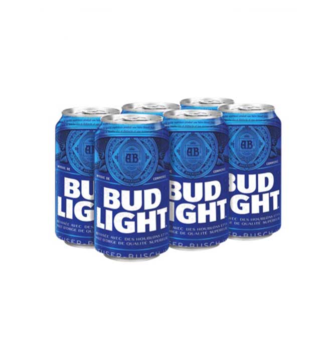 Bud light 6x 355ml