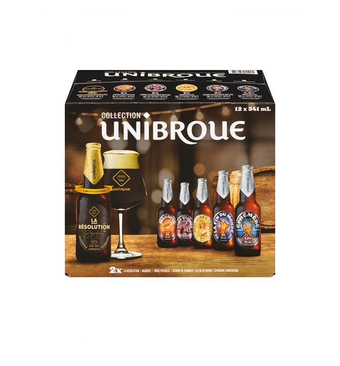 Collection Unibroue 12x 341ml