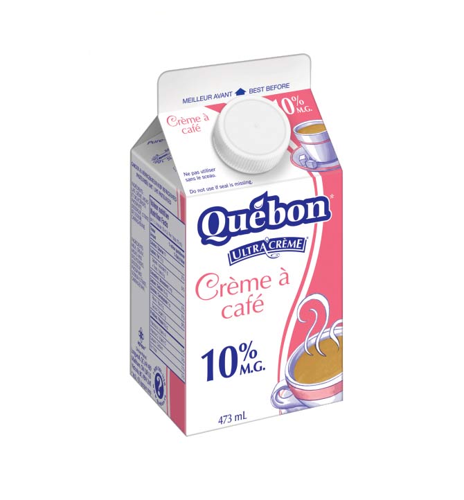 Creme a cafe 10% Quebon 473ml