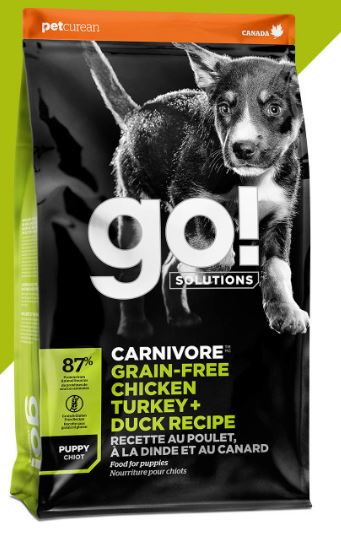 Go! Solutions carnivore - Chiot Poulet-Dinde-Canard