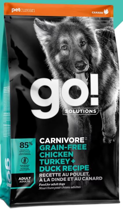 Go! Solutions carnivore - Adulte Poulet-Dinde-Canard