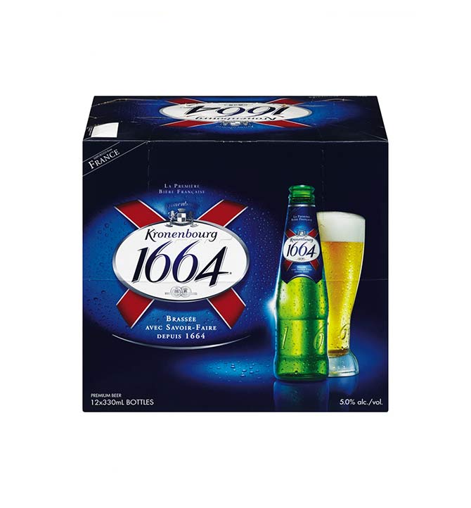 Kronenbourg 1664 Blonde 12x 330ml