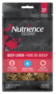 Nutrience Sub Zero - Gâteries au foie de Boeuf - 30g