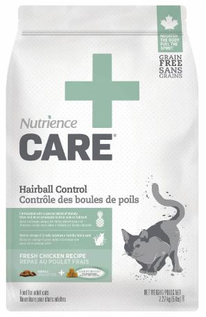 Nutrience Care+, Contrôle des Boules de Poils, Chats