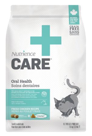 Nutrience Care+, Soins dentaires, Chats