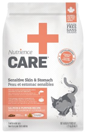 Nutrience Care+, Peau & Estomac Sensibles, Chats