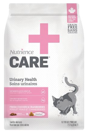 Nutrience Care+, Soins urinaires, Chats