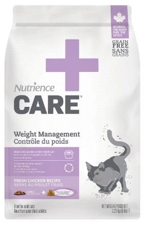 Nutrience Care+. Contrôle du Poids, Chats