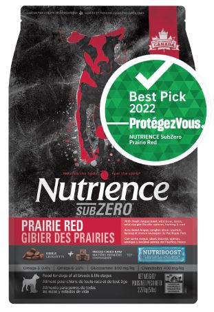 Nutrience SubZero. Gibier des Prairies, Chien