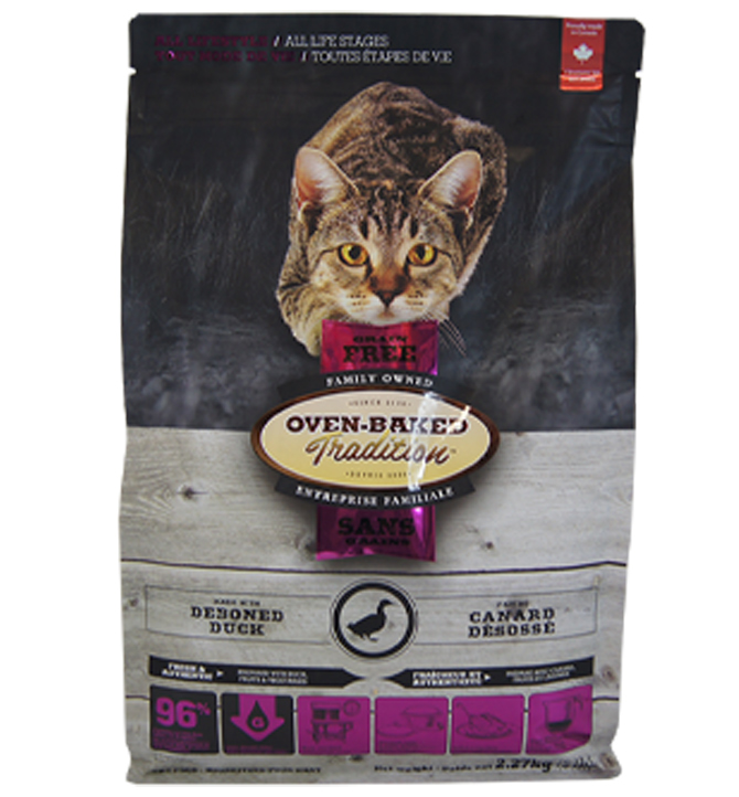 Nourriture pour chat Oven-Baked canard