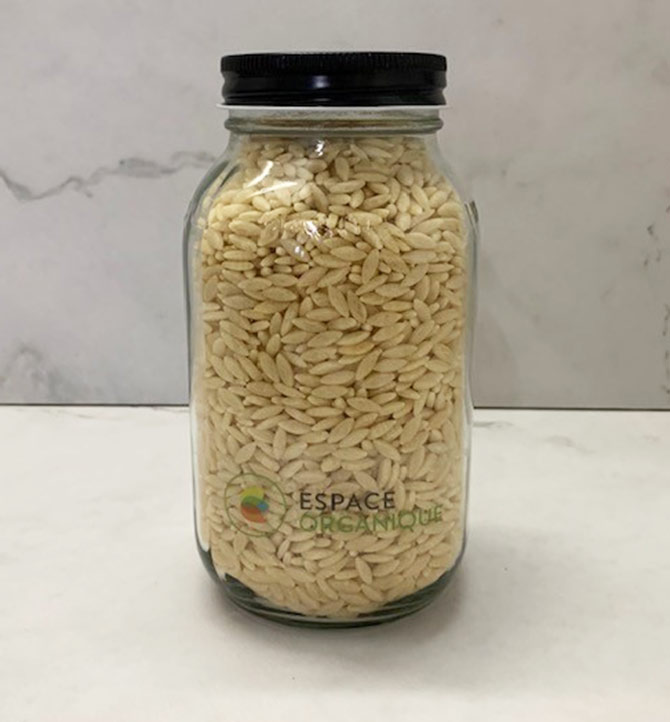 Pâtes orzo nature 660g