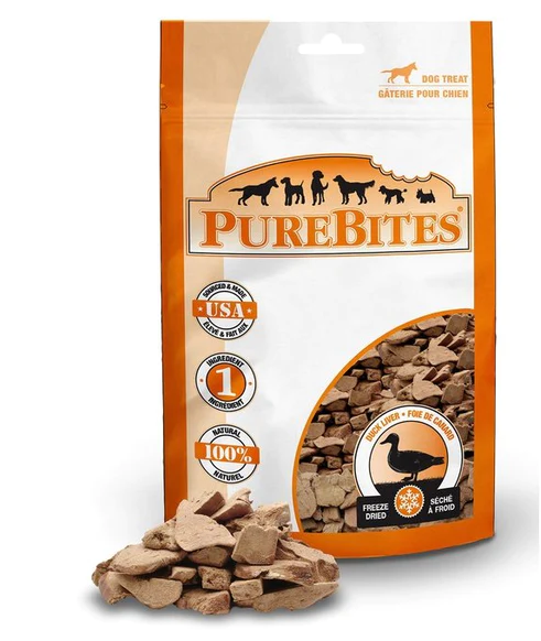 PureBites - Foie de Canard pour Chiens