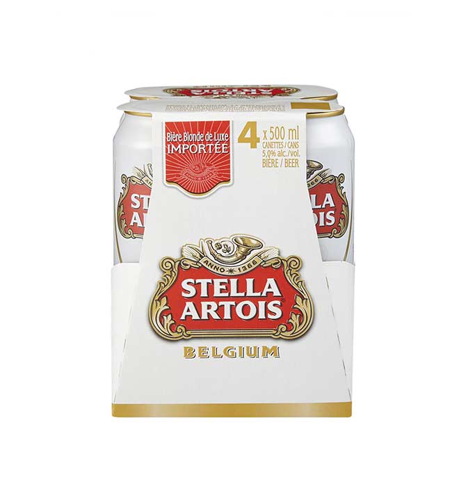 Stella Artois 4x 500ml
