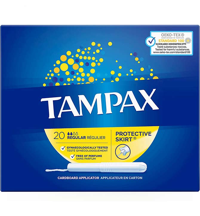 Tampax regulier 20 unites