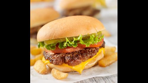 Assiette Cheeseburger