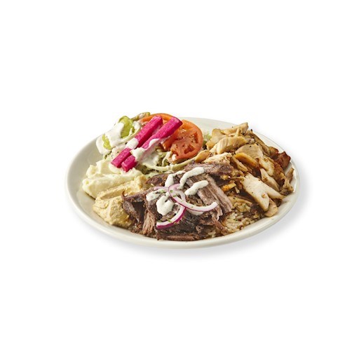 Assiette Shawarma mixte