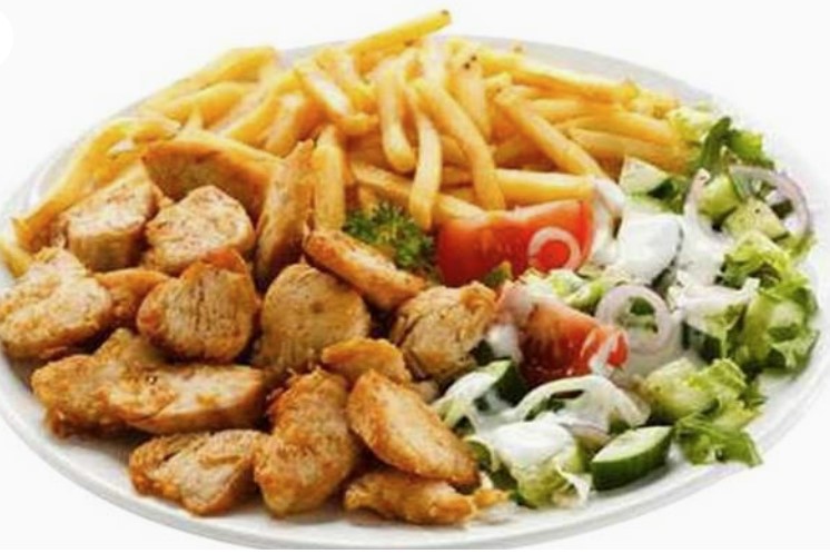 Assiette au poulet tandoori