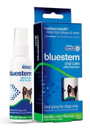 Bluestem - Vaporisateur buccal pour chien, vanille, 60ml