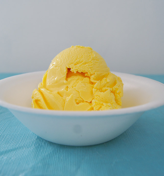 Boules de crème glacé