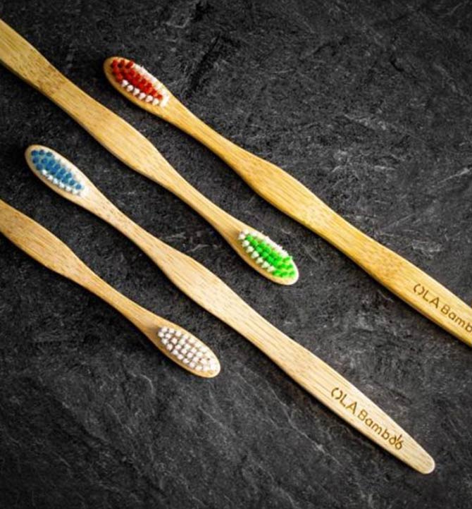 Ola Bamboo - Brosse a Dents Souple Olabamboo