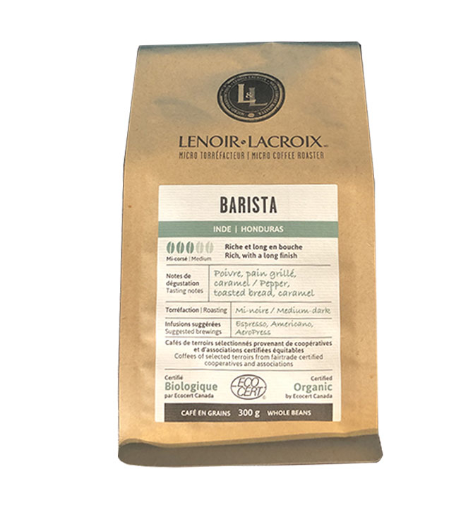 Café en grain Lenoir-Lacroix Barista 300g