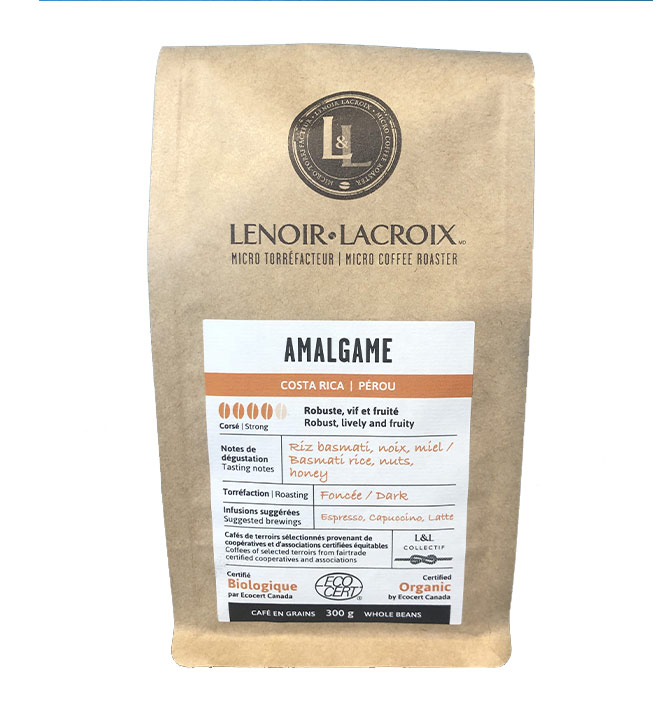 Café en grain Lenoir-Lacroix Amalgame 300g