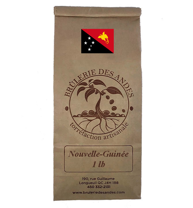 Café moulu Nouvelle-Guinée