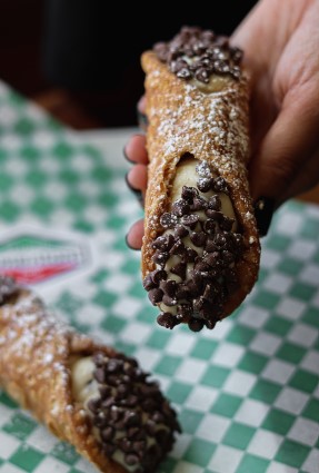 Cannoli aux pépites de chocolat