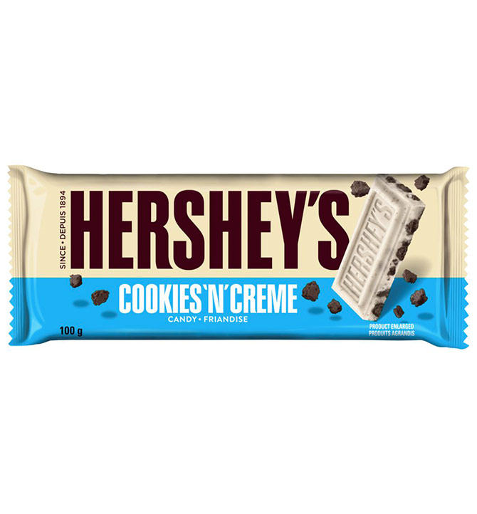 Chocolat Hersheys Biscuit Crème 43g