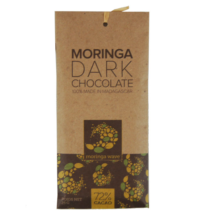 Chocolat noir Moringa 25g