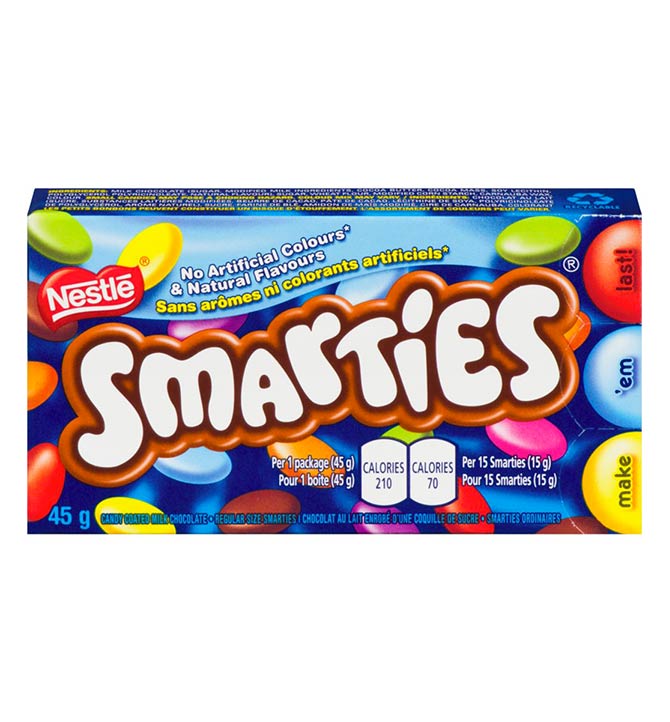 Chocolat Smarties 45g