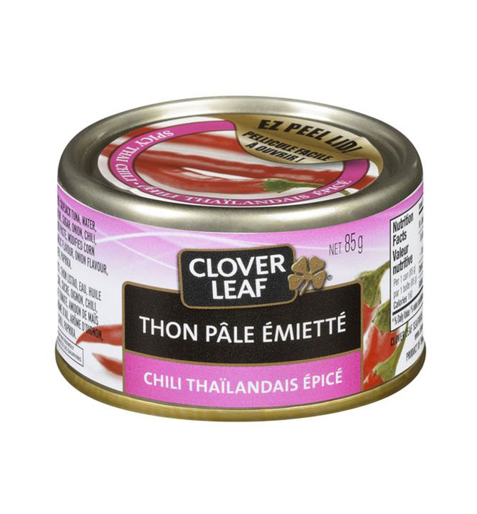 Thon Chili Thailandais Clover Leaf 85g