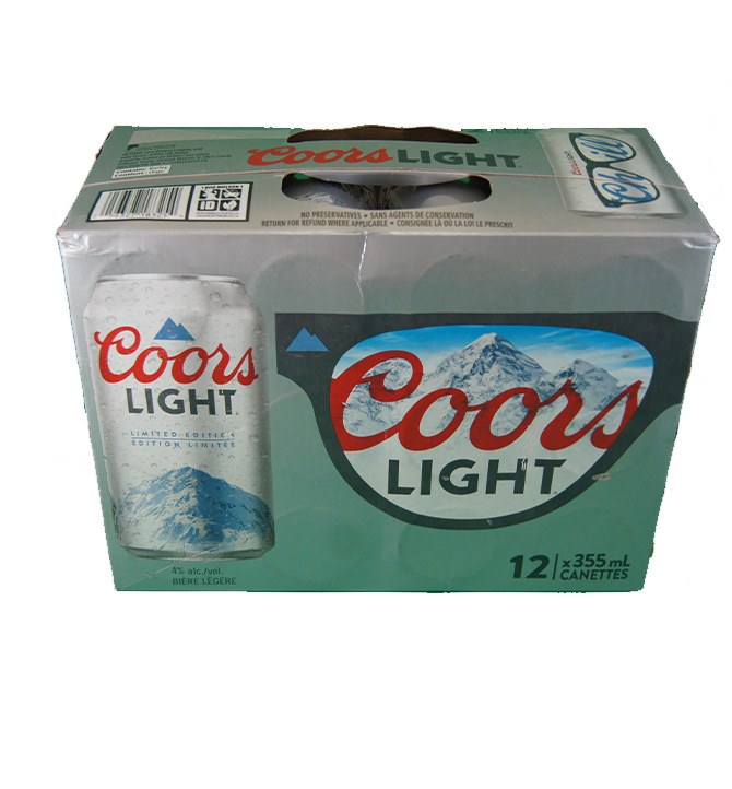 Coors light 12x355ml