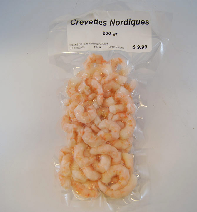 Crevettes Nordiques 200g