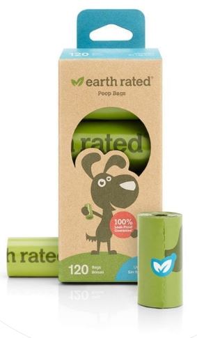 Earth Rated - Poop Bag - Non parfumés - 120