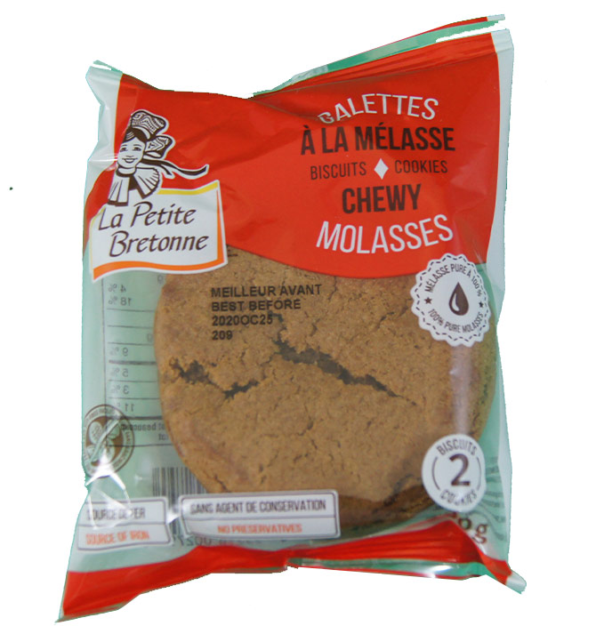 Galettes à la mélasse La petite bretonne 100g