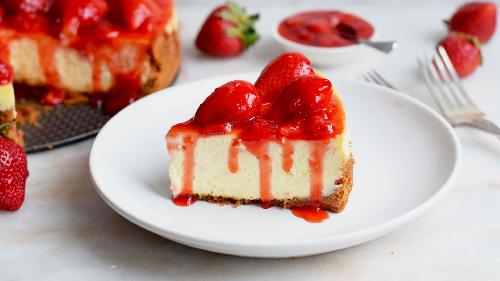 Gateau Fromage Fraise