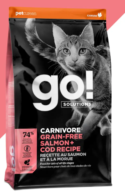 go! Chat Carnivore - Saumon et Morue