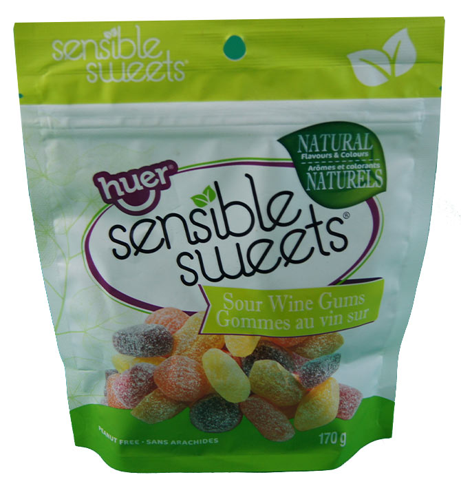 Gommes au vin naturel Sensible Sweets 170g