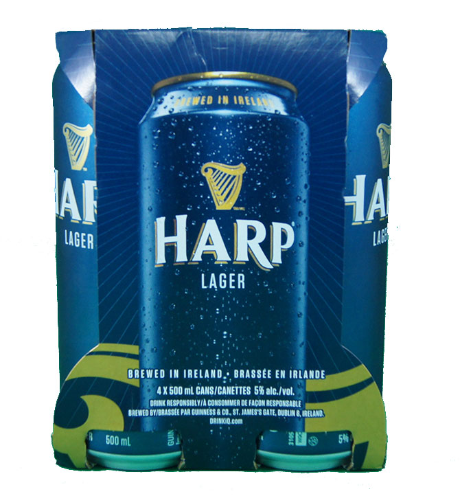 Harp lager 4x500ml