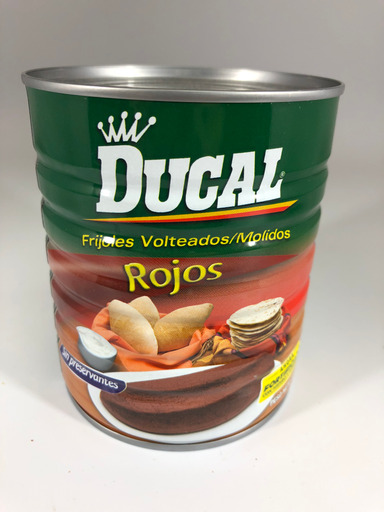 Frijoles Volteados Rojo Ducal 823 G